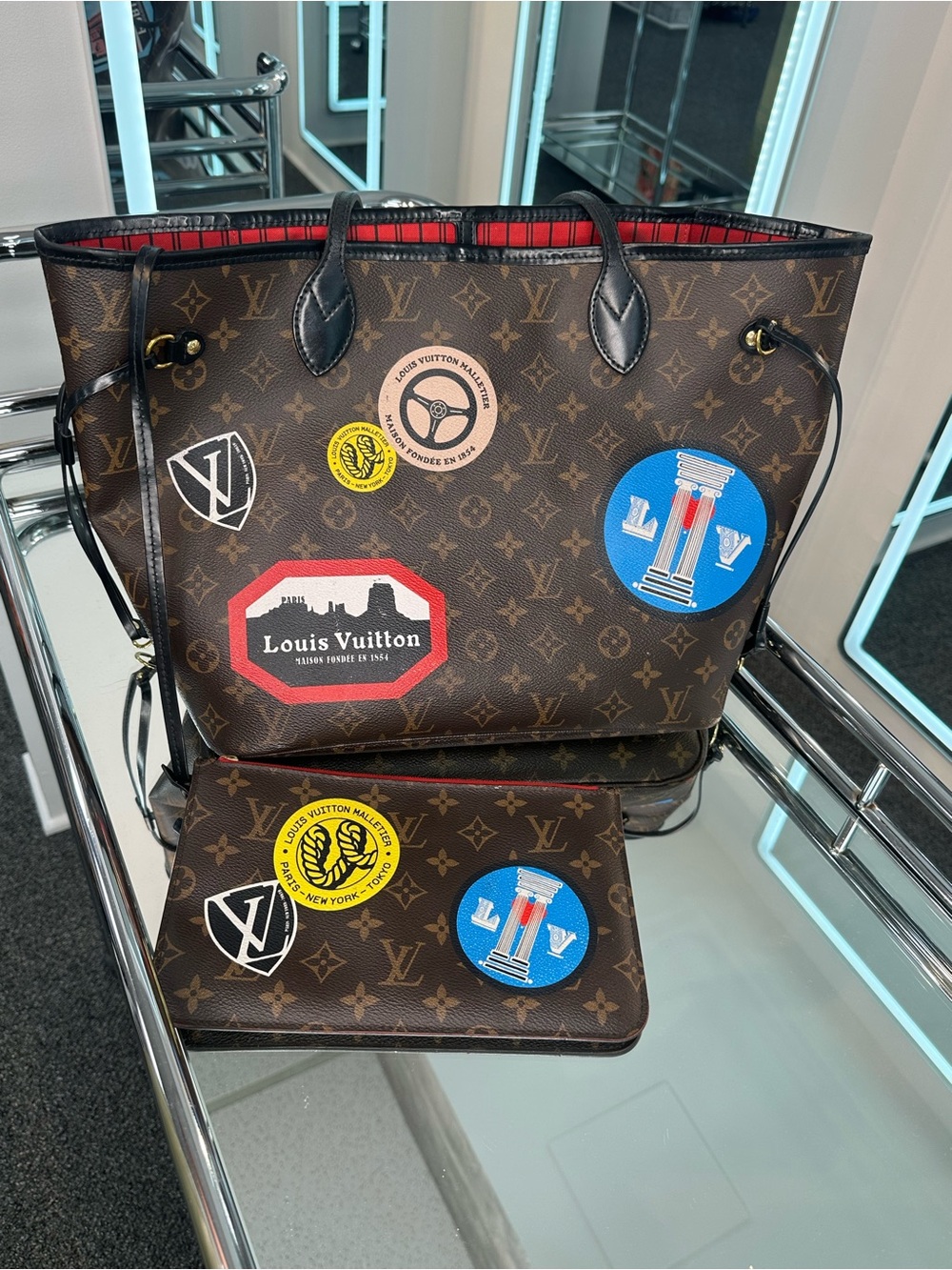 Louis Vuitton My LV World Tour Neverfull MM